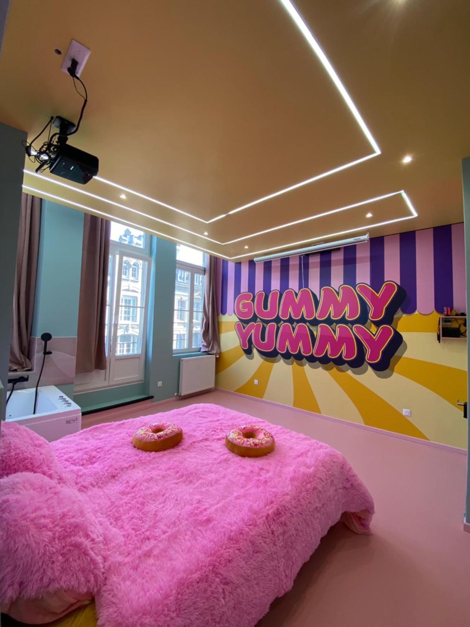 Capsule Bonbon - Balneo - Sauna - Billard - Nintendo Switch Douai Exterior photo