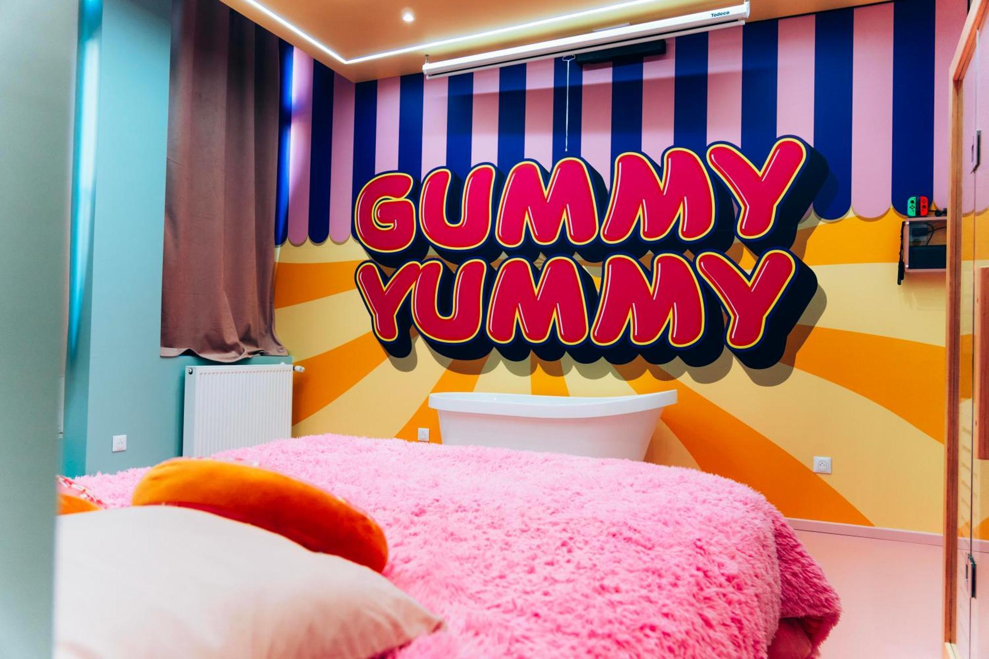Capsule Bonbon - Balneo - Sauna - Billard - Nintendo Switch Douai Exterior photo